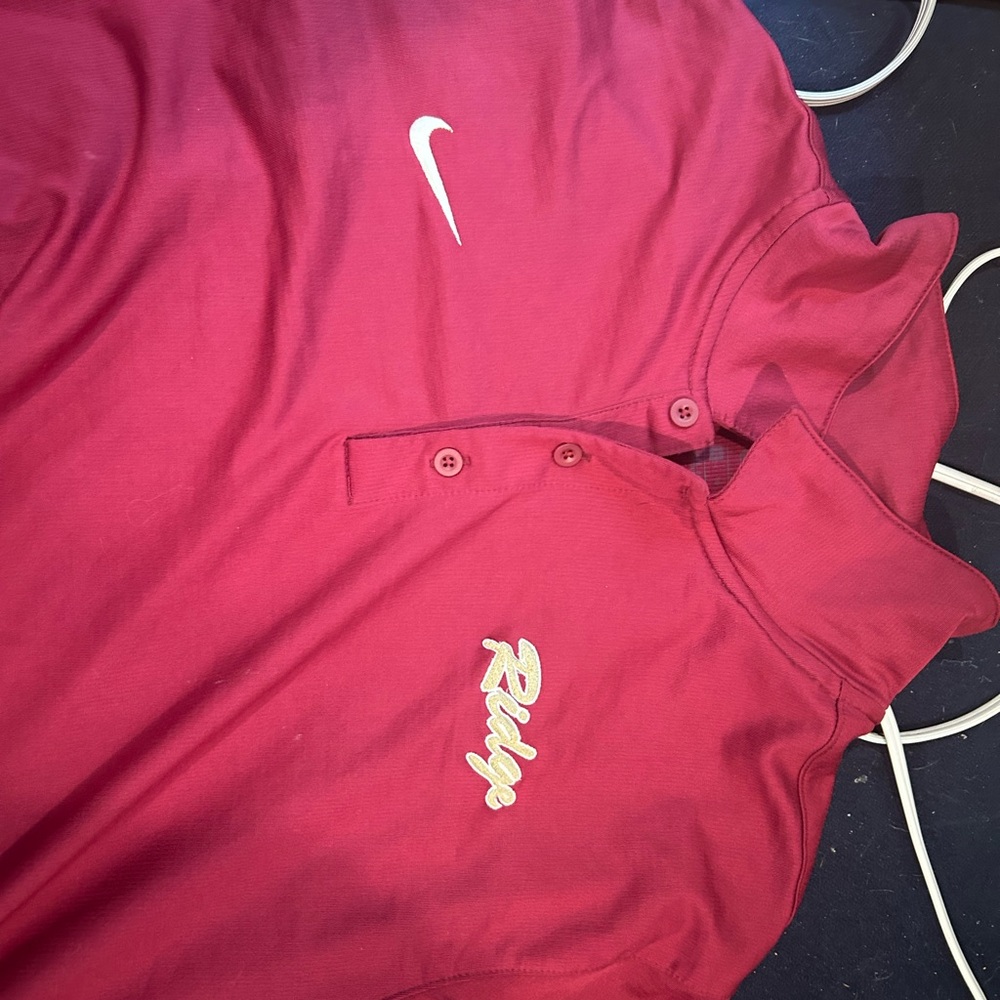 Nike Kids Maroon Polo Shirt